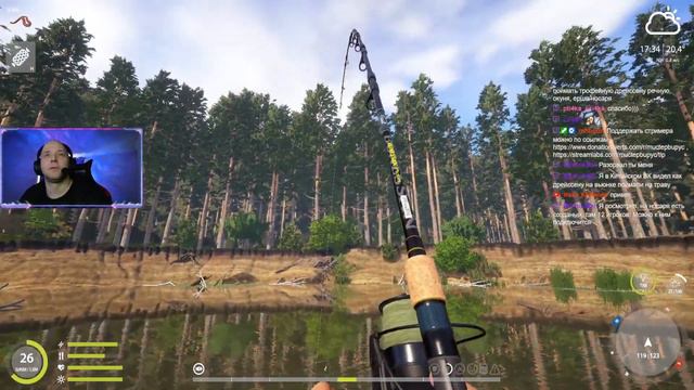 rUSSIAN FISHING 4 . Трофей Пескарь обыкновенный 109 г / Trophy Gudgeon 109 g смотреть онлайн