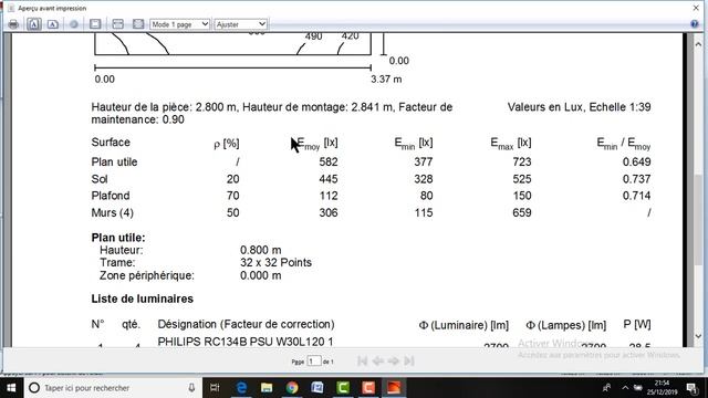 Exemple de travail sur un fichier autocad avec le logiciel DIALux4 13 смотреть онлайн