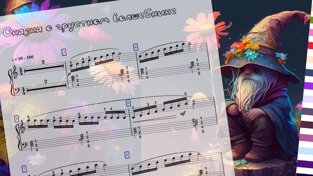 Сборник "СКАЗКИ". Пьесы-упражнения на поступенные гаммообразные, и хроматические пассажи смотреть онлайн