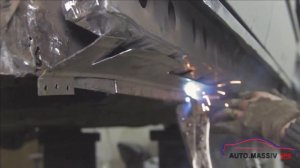 Mitsubishi Lancer IX Замена порогов и арок