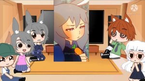 ||Past Zootopia react to nick and judy||Gacha club||