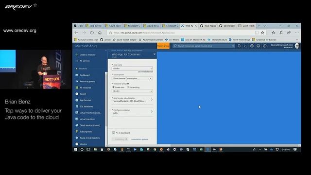 Øredev 2017 - Brian Benz - Top ways to deliver your Java code to the cloud смотреть онлайн