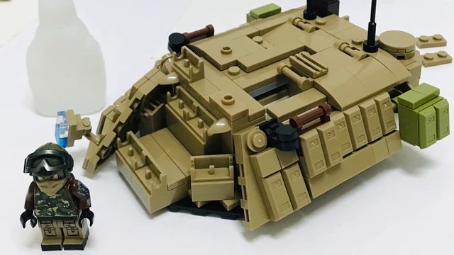 LEGO Fan's M60 MAIN BATTLE TANK by panlos brick смотреть онлайн