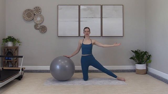 Pilates On The Ball │ Fitball Workout │ 30 Min │ Full Body Flow