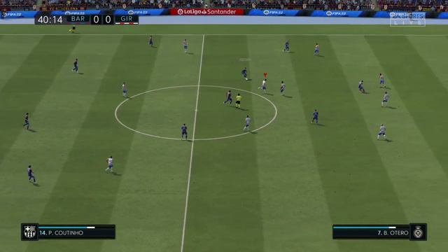 Fifa 22 career mode road to glory Girona | Musim pertama La Liga Girona VS Barcalona смотреть онлайн