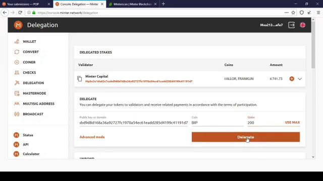 How do you delegate coins? смотреть онлайн