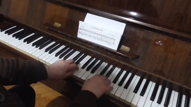 Самоучитель:Разучиваем на ф-но:Кабалевский Маленькая Полька и Гнесина Этюд .До маж. смотреть онлайн