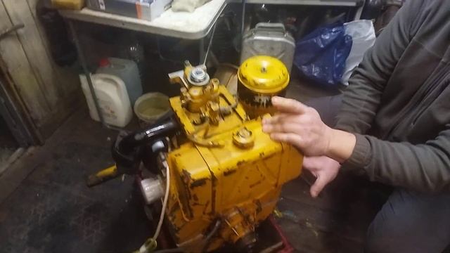 Установка датчика давления масла Lombardini 3LD510 (01.11.2022) смотреть онлайн