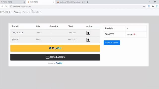 #php bdarija ecommerce website from scratch part 9 (display products in the cart) смотреть онлайн