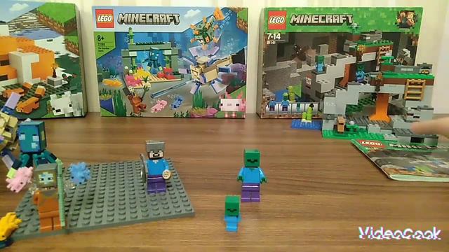 lego Minecraft 3 набора Майнкрафт смотреть онлайн