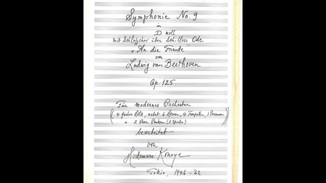 L.v.ベートーヴェン 交響曲第9番 Op.125（近衞秀麿 編曲版）1楽章 смотреть онлайн