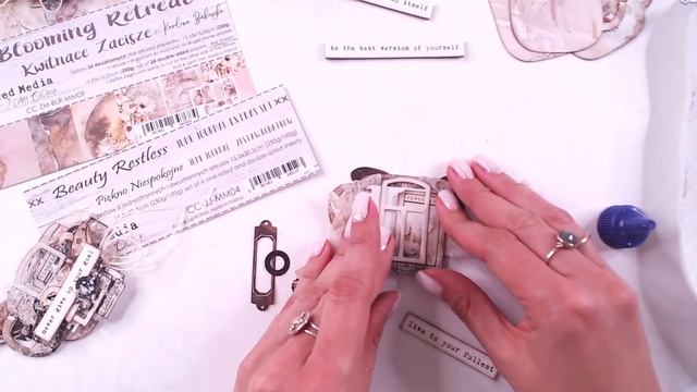 Creating Vintage ATC with Svetlana Sanochkina смотреть онлайн