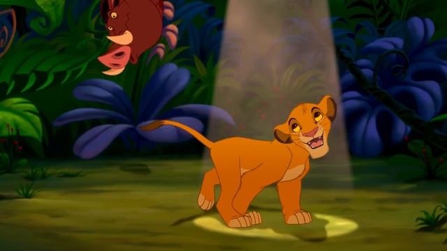 Hakuna Matata (No Worries) - Simba,Timon, Pumbaa [Hakuna Matata SCENE ] /// The Lion King (1994) смотреть онлайн