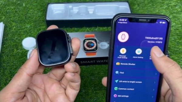 How to connect T900 Ultra Smart Watch with APP How to Pair T900 Ultra with Android & IOS.