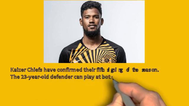 KAIZER CHIEFS SIGN DEFENDER SASMAN FROM AJAX CT смотреть онлайн