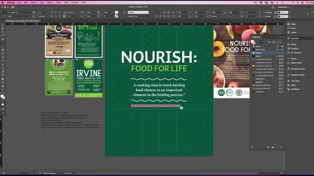 Bad Flyer Re-Design I Graphic Design Tutorial смотреть онлайн