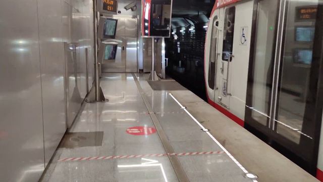 обкатка поезда Москва-2020) 81-775/776/777 по Солнцевской линии смотреть онлайн
