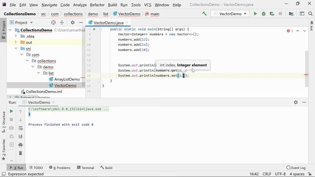 4. Vector In Java Collections смотреть онлайн