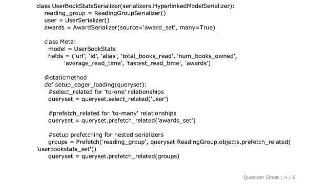 Django : Django REST Framework: Setting up prefetching for nested serializers смотреть онлайн
