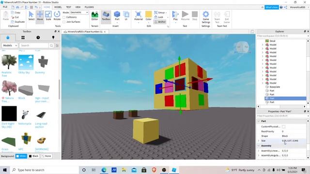 how to make a command block and a grass block from minecraft (roblox studio) смотреть онлайн