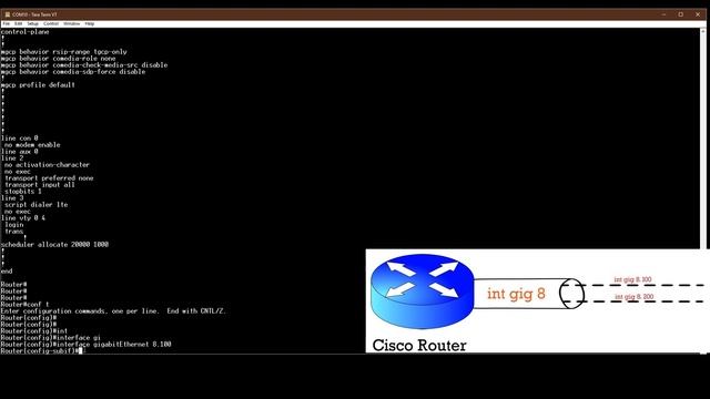 Cisco Router | dot1q | Encapsulation | Sub interface | Interface vlan | Bangla #Cisco #Subinterfac смотреть онлайн