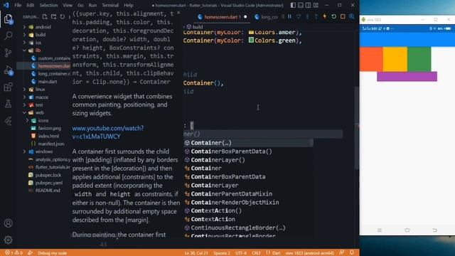 Flutter Tutorial: Creating Custom Reusable Widgets | Flutter UI смотреть онлайн