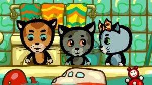 Три котенка - Наша ванна океан