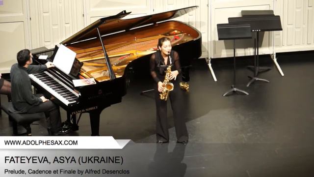 Dinant 2014 - Fateyeva, Asya - Prelude, Cadence et Finale by alfred Desenclos смотреть онлайн