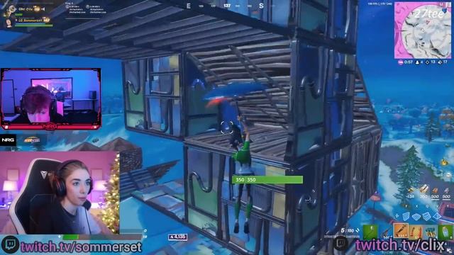 Clix And Sommerset Exchanged Numbers & Can't Stop Flirting (Fortnite) смотреть онлайн