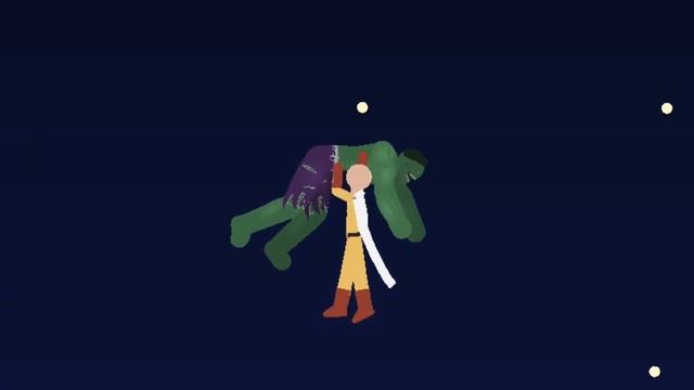 Hulk vs saitama but in stick nodes смотреть онлайн