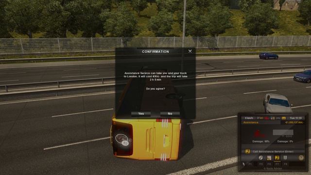 Mercedes Benz Travego S On European Road Euro Truck Simulator 2 Ets2 1.32 смотреть онлайн