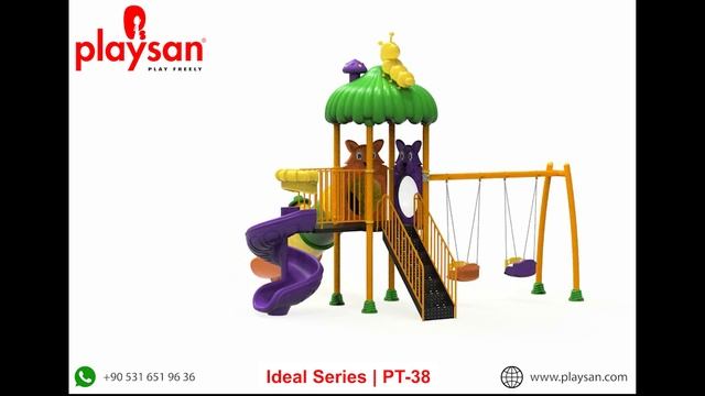 City park playground PT-38 العاب حدائق منزلية детские уличные площадки купить смотреть онлайн