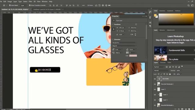 How we make slider of website in Photoshop/M Tech Alam смотреть онлайн