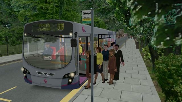OMSI 2 - Cotterell - Volvo B7L Demo (Eclipse 1.5) смотреть онлайн