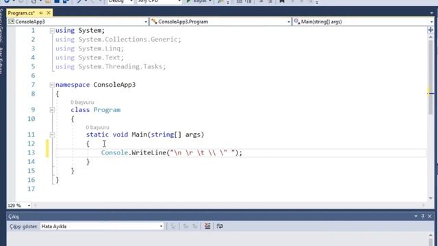 C# PROGRAMLAMA | 2 .DERS смотреть онлайн