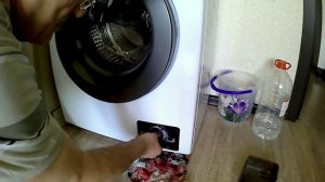 Чистим фильтр стиральной машины Bosch.