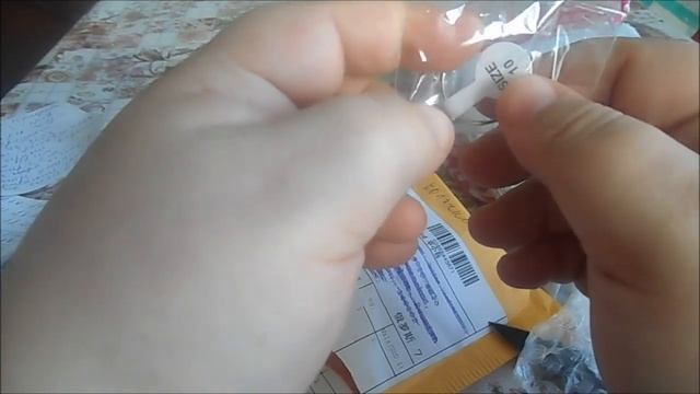 Посылки из Китая с Алиэкспресс №71№72№73(детское платье,колечко,карандаш для глаз) смотреть онлайн