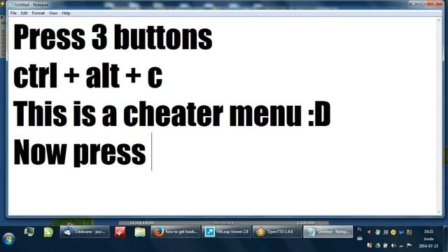 Open Transport Tycoon deluxe cheat menu смотреть онлайн