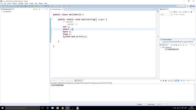 3- Java 01 Variables part1 смотреть онлайн