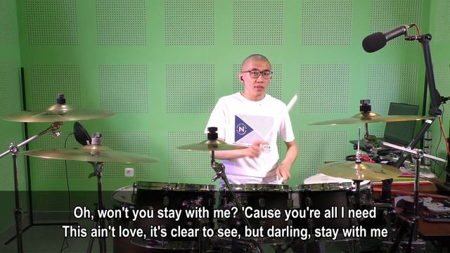 Sam Smith - Stay With Me (Drum Cover) смотреть онлайн