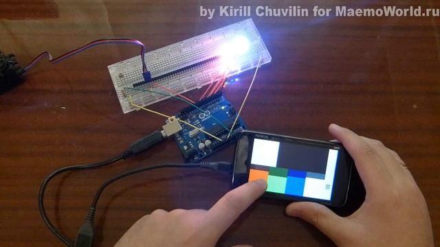 Nokia N900 & Arduino via USB & Qt для MaemoWorld.ru смотреть онлайн