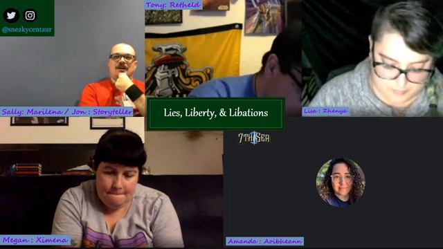 "Lies, Liberty, & Libations" 7th Sea 2e TTRPG 25OCT2020 смотреть онлайн