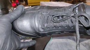 Сравнение кроссовок premiata mick VAR 1453, Китай & Вьетнам.