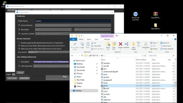 FIX A JNI ERROR 1.17 | MINECRAFT SKAIA LAUNCHER смотреть онлайн