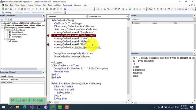 Collection in VBA part 1 : Basic Introduction смотреть онлайн