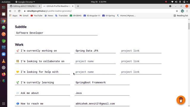 How to create an impressive GitHub profile README file смотреть онлайн