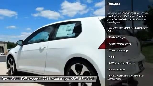 2016 Volkswagen Golf GTI Colmar PA 16V1018 смотреть онлайн