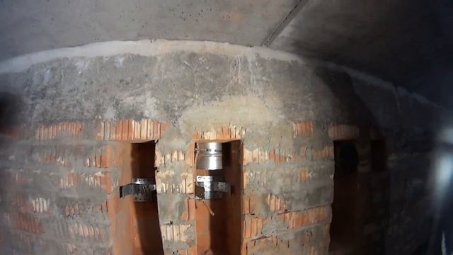 Гильзование каналов кирпичного дымохода. смотреть онлайн
