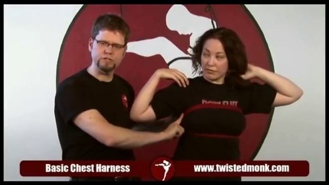 How to tie a basic chest harness with Twisted Monk смотреть онлайн