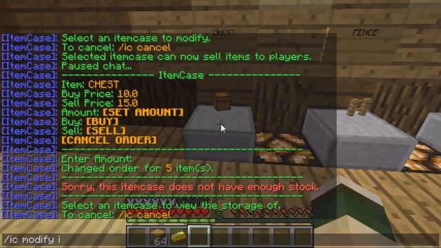 Minecraft Bukkit Plugin - Item Case - Showcase items + shop! смотреть онлайн